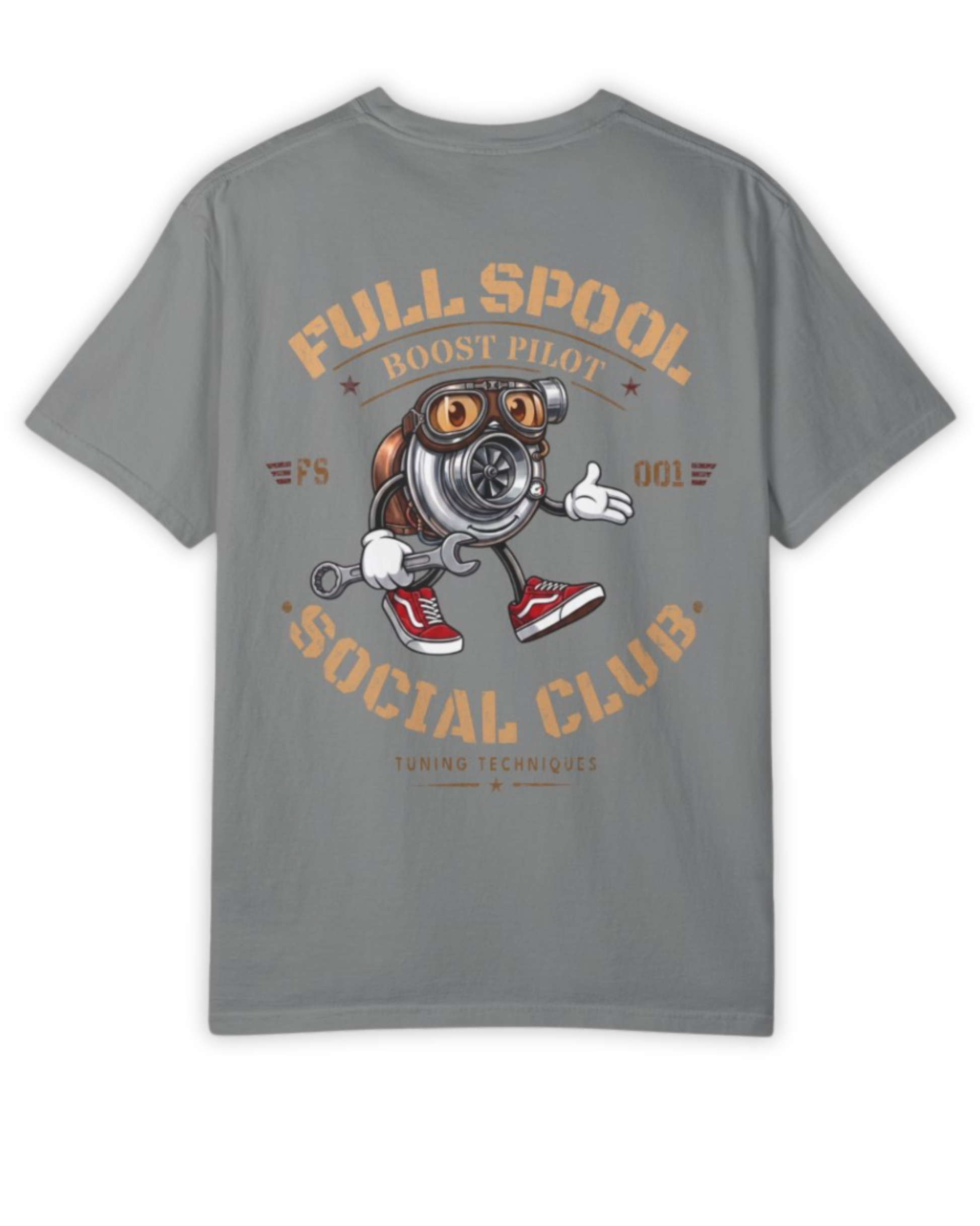 Full Spool Social Club Tee | Boost Pilot Turbo Shirt Tuning Techniques