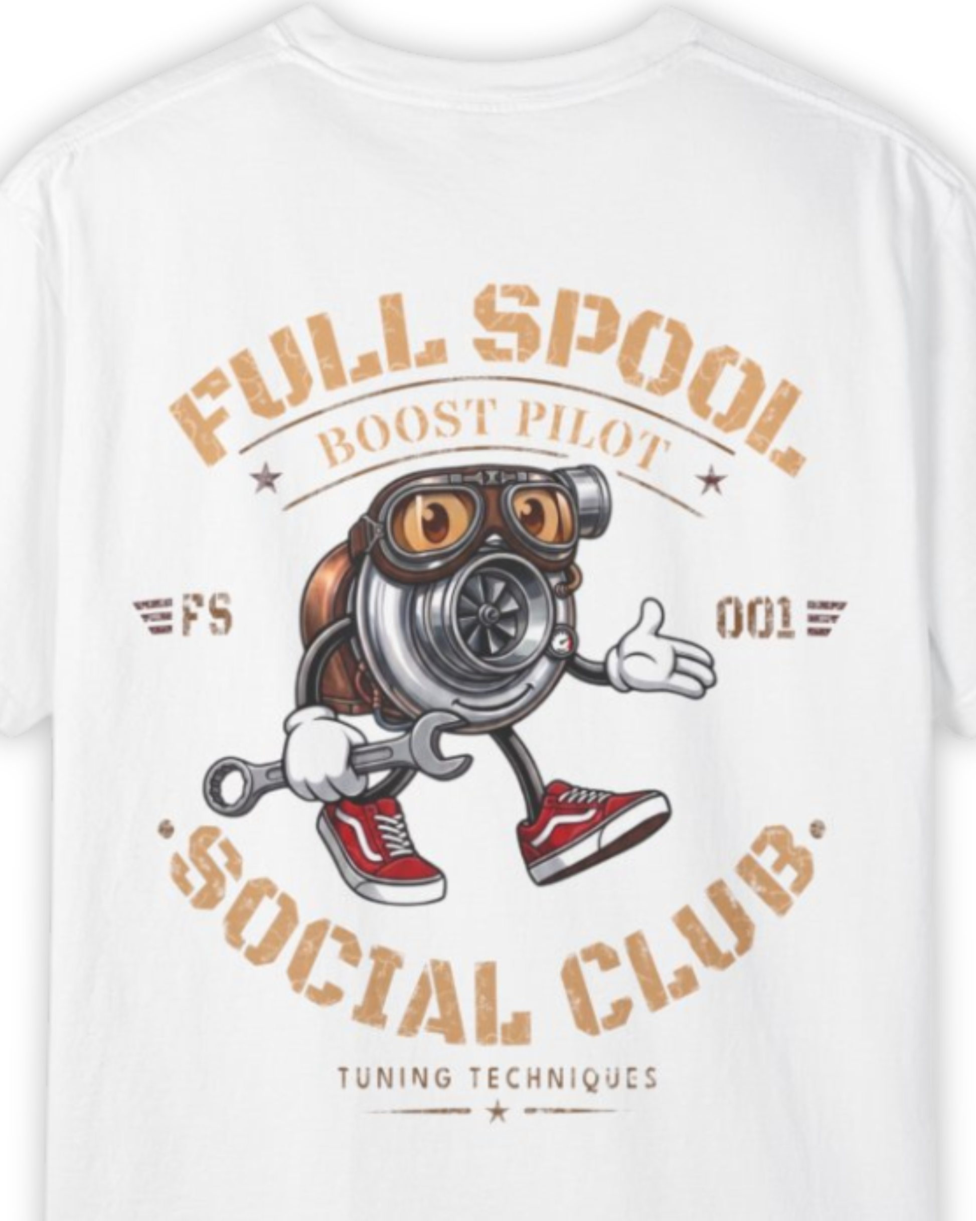 Full Spool Social Club Tee | Boost Pilot Turbo Shirt Tuning Techniques