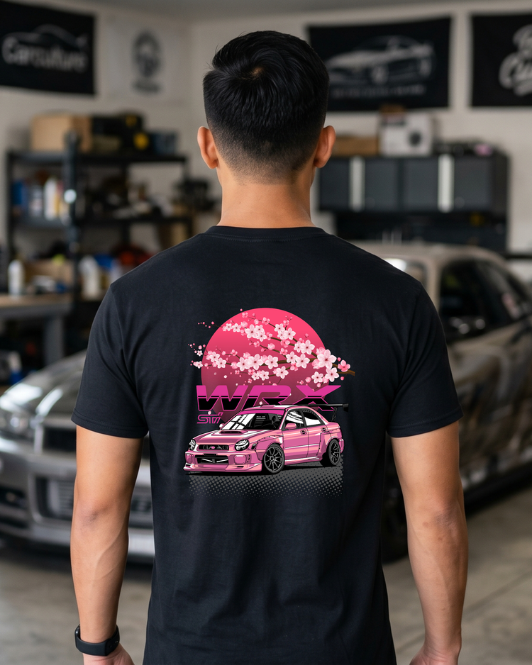 Rally Sakura Performance Tee | AWD Turbo Streetwear Shirt Tuning Techniques