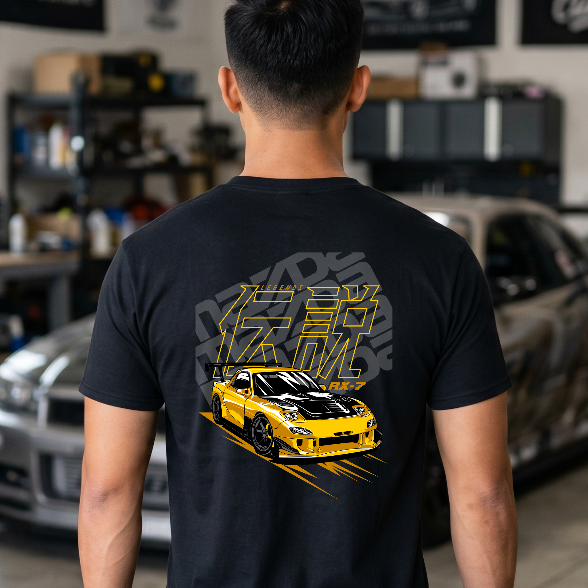 FD Legend Rotary Tee | JDM Sports Car Streetwear Shirt Tuning Techniques