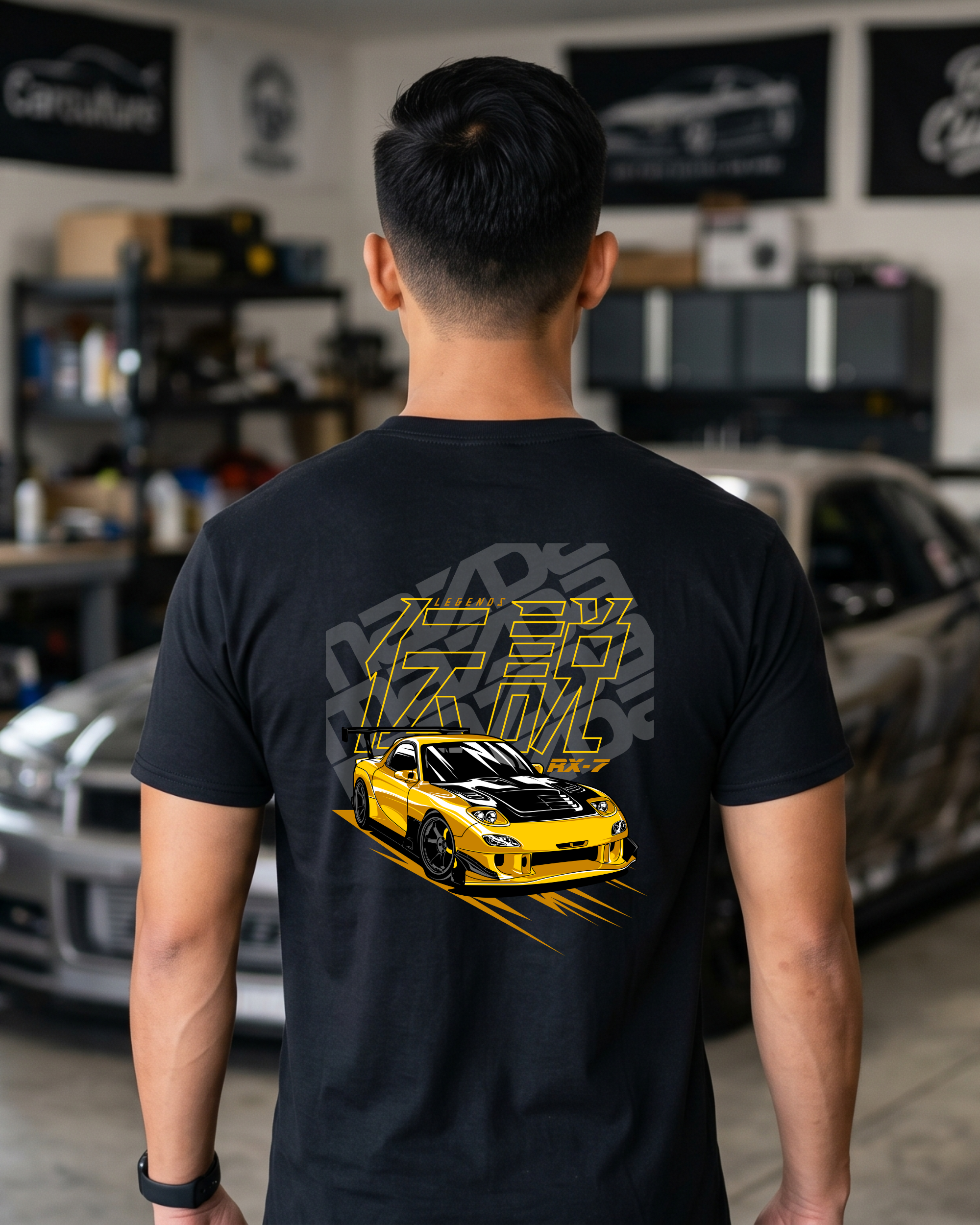 FD Legend Rotary Tee | JDM Sports Car Streetwear Shirt Tuning Techniques