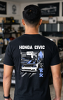 Kanjo Loop Racer Tee | EK9-Inspired Civic Street Racing Shirt Tuning Techniques