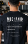 Mechanic Definition Tee | Funny Garage Shirt | Automotive Dictionary Series Tuning Techniques
