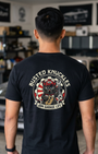 JDM Garage Cat Tee | Lucky Mechanic Streetwear Shirt Tuning Techniques