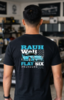 Widebody 964 “Flat Six” Tee | Air-Cooled Performance Streetwear Shirt Tuning Techniques