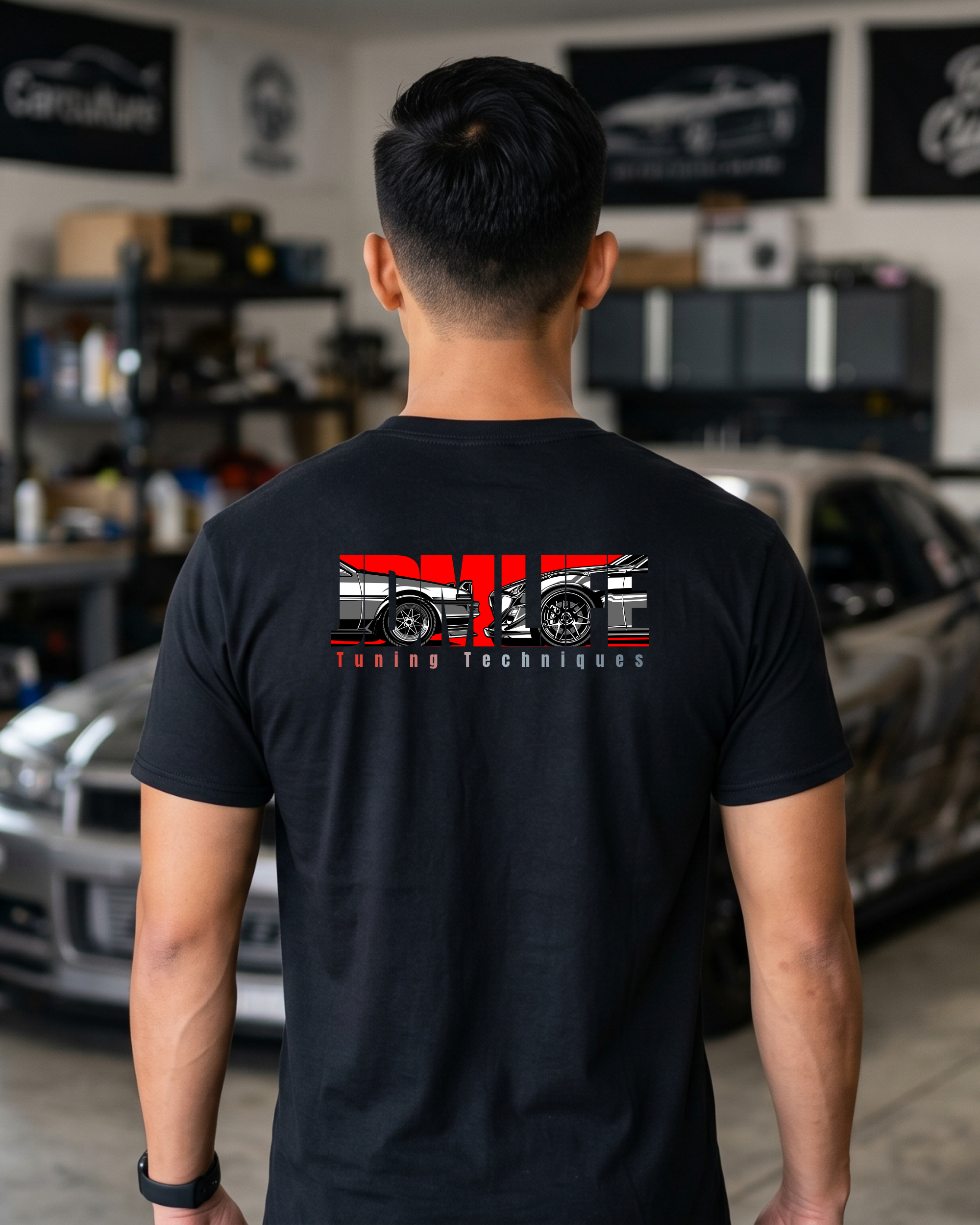 JDM Life Tee | Minimal Automotive Streetwear Shirt Tuning Techniques