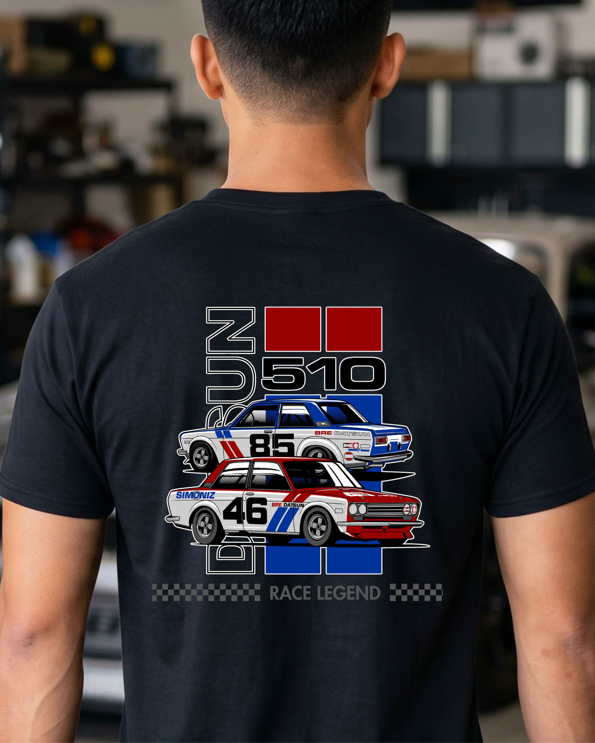 Retro Datsun 510 T-Shirt Tuning Techniques