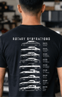 Rotary Generations Tee Vol. 1 | Evolution of Rotary Power Streetwear Shirt Tuning Techniques