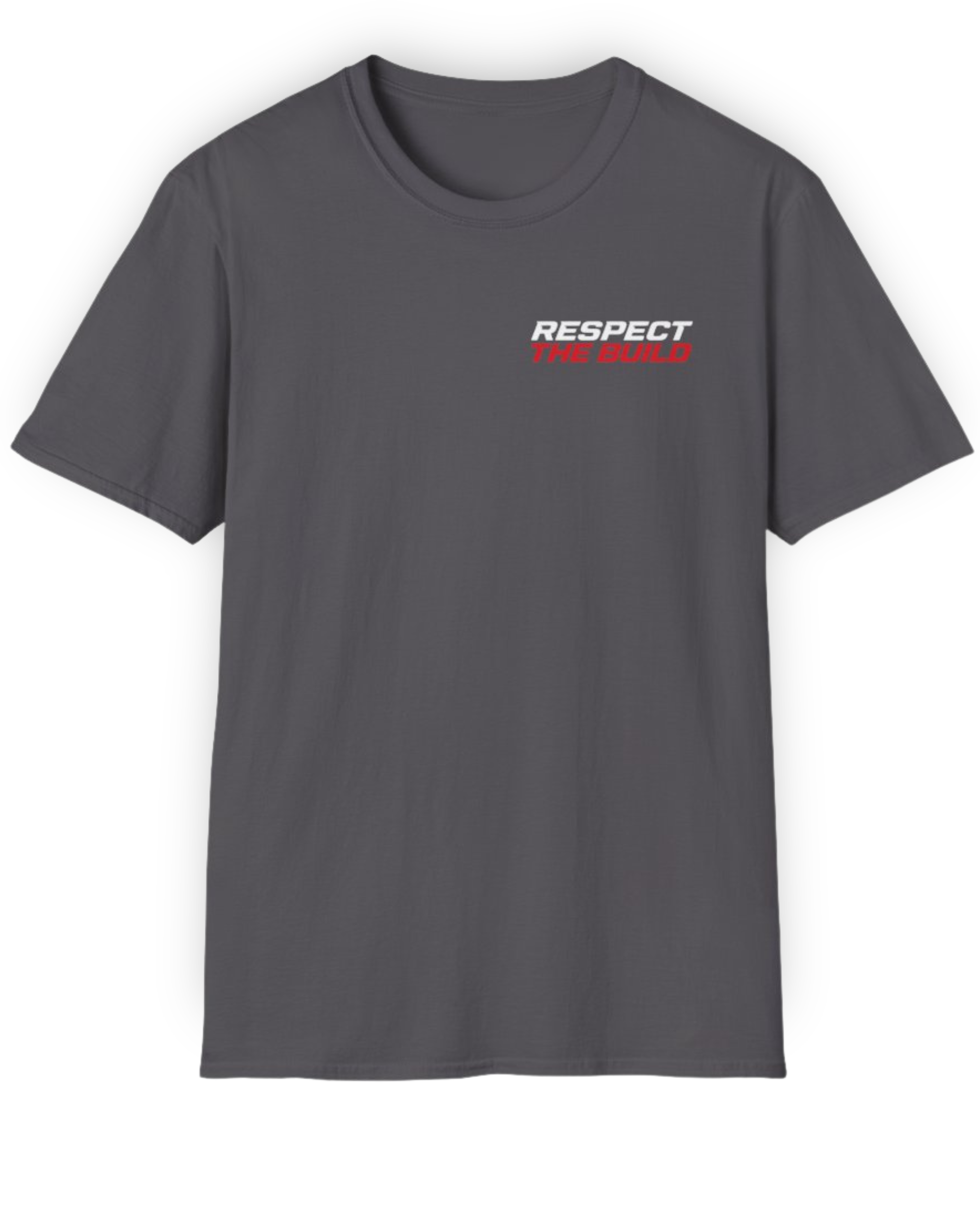 Respect The Build Tee | Stacked Minimal Automotive Streetwear Shirt Tuning Techniques