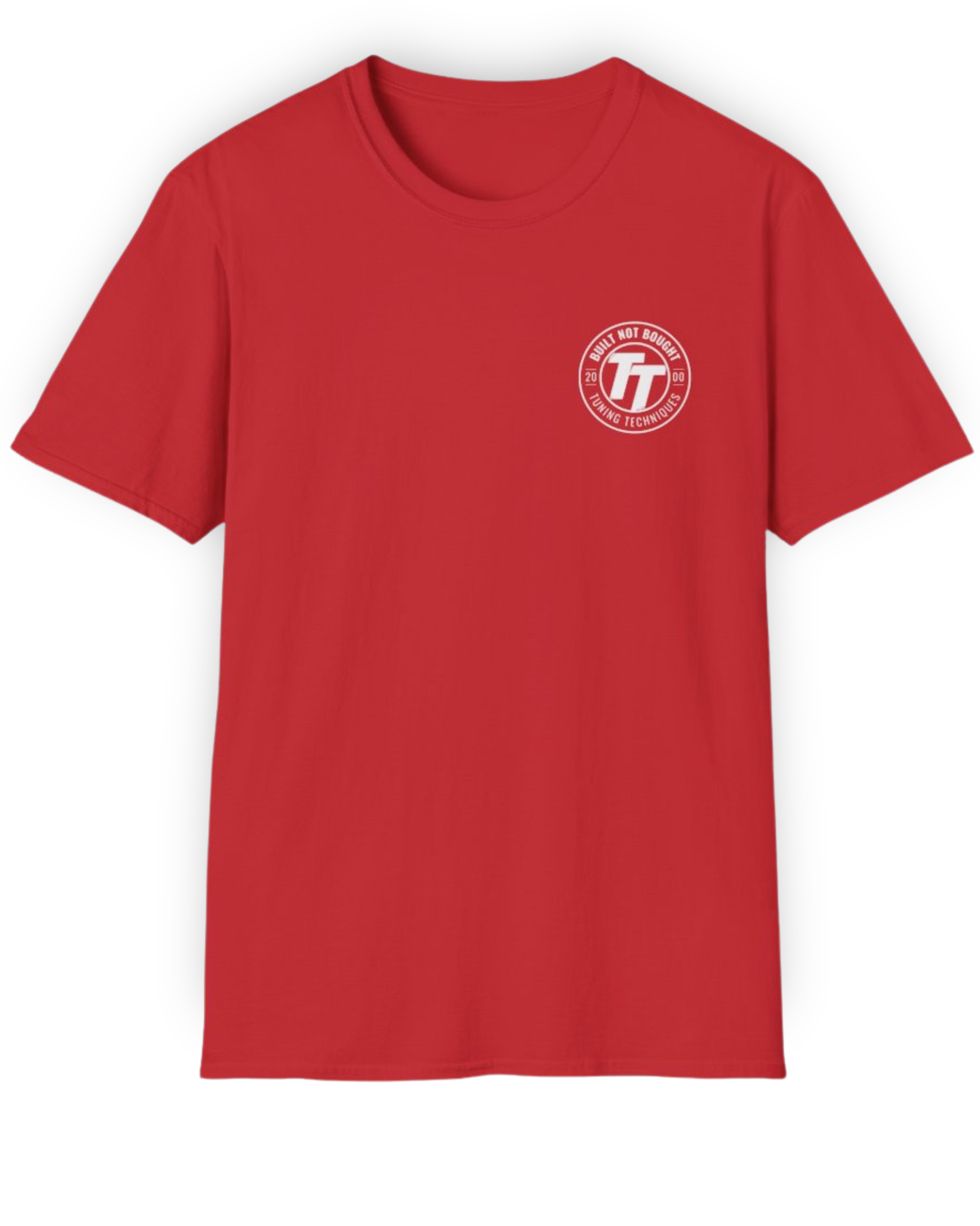 Built Not Bought TT Badge Tee | Minimal Garage Streetwear Shirt Tuning Techniques