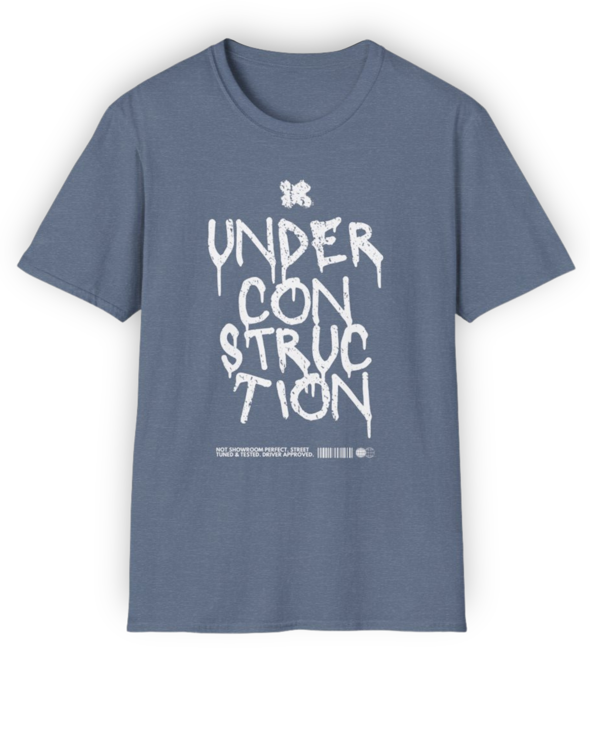 Under Construction Tee | Minimal Garage Life Streetwear Shirt Tuning Techniques