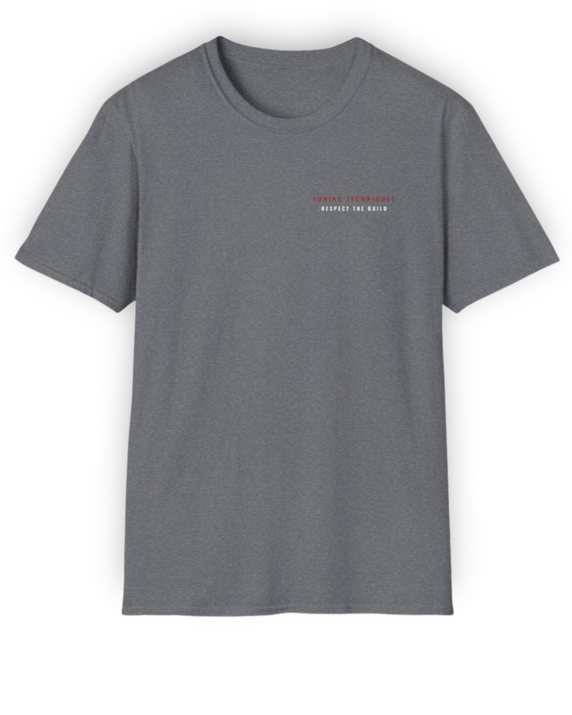 Respect The Build Tee | Minimalist Automotive Streetwear Shirt Tuning Techniques