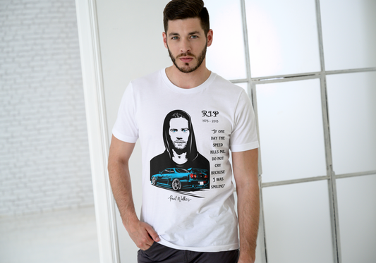 RIP Paul Walker T-Shirt – Tribute to a Legend