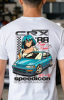 Speedicon Tee | 90s Japanese Street Racing Streetwear Tuning Techniques