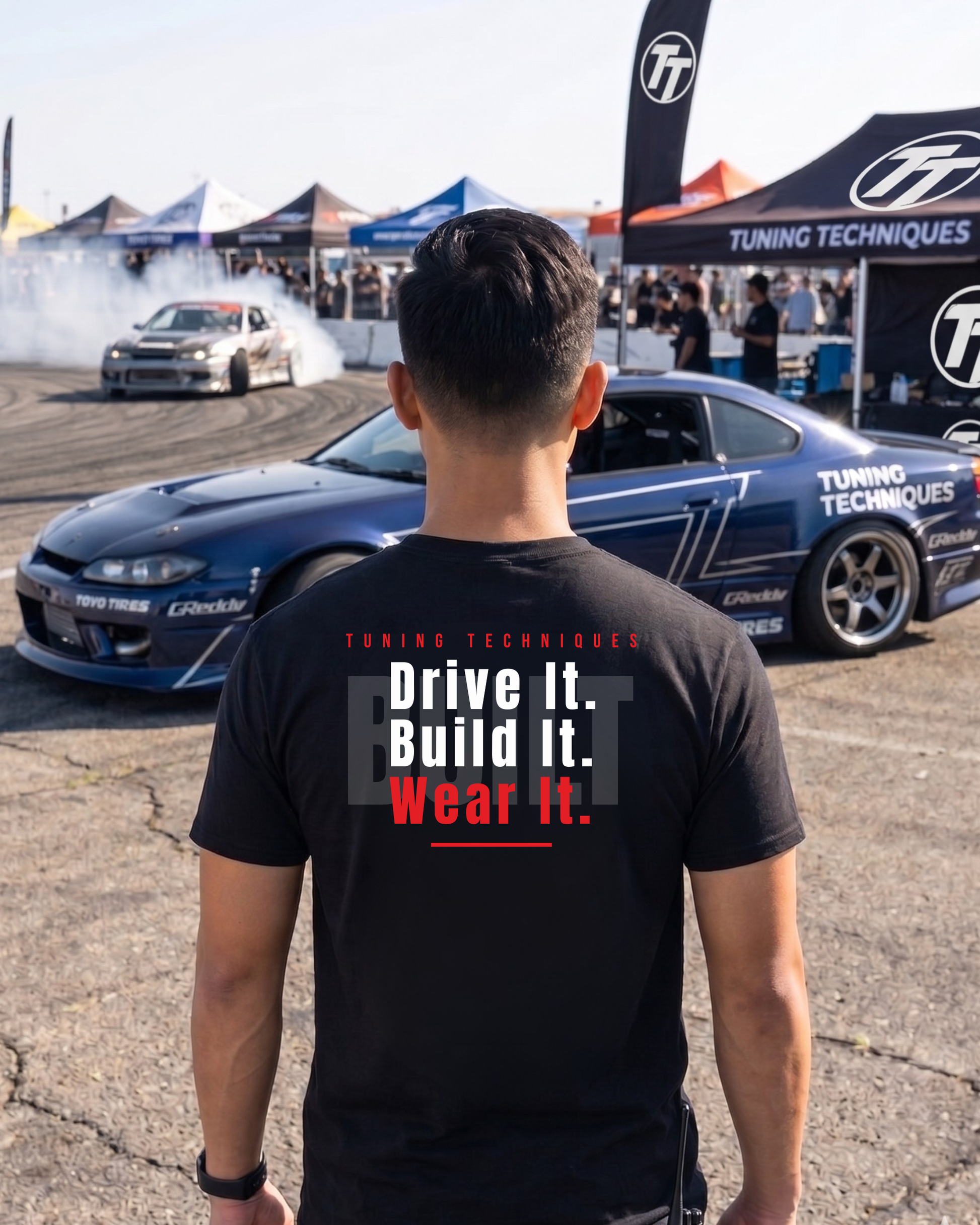 Drive It. Build It. Wear It. Tee | Car Culture Streetwear Shirt Tuning Techniques