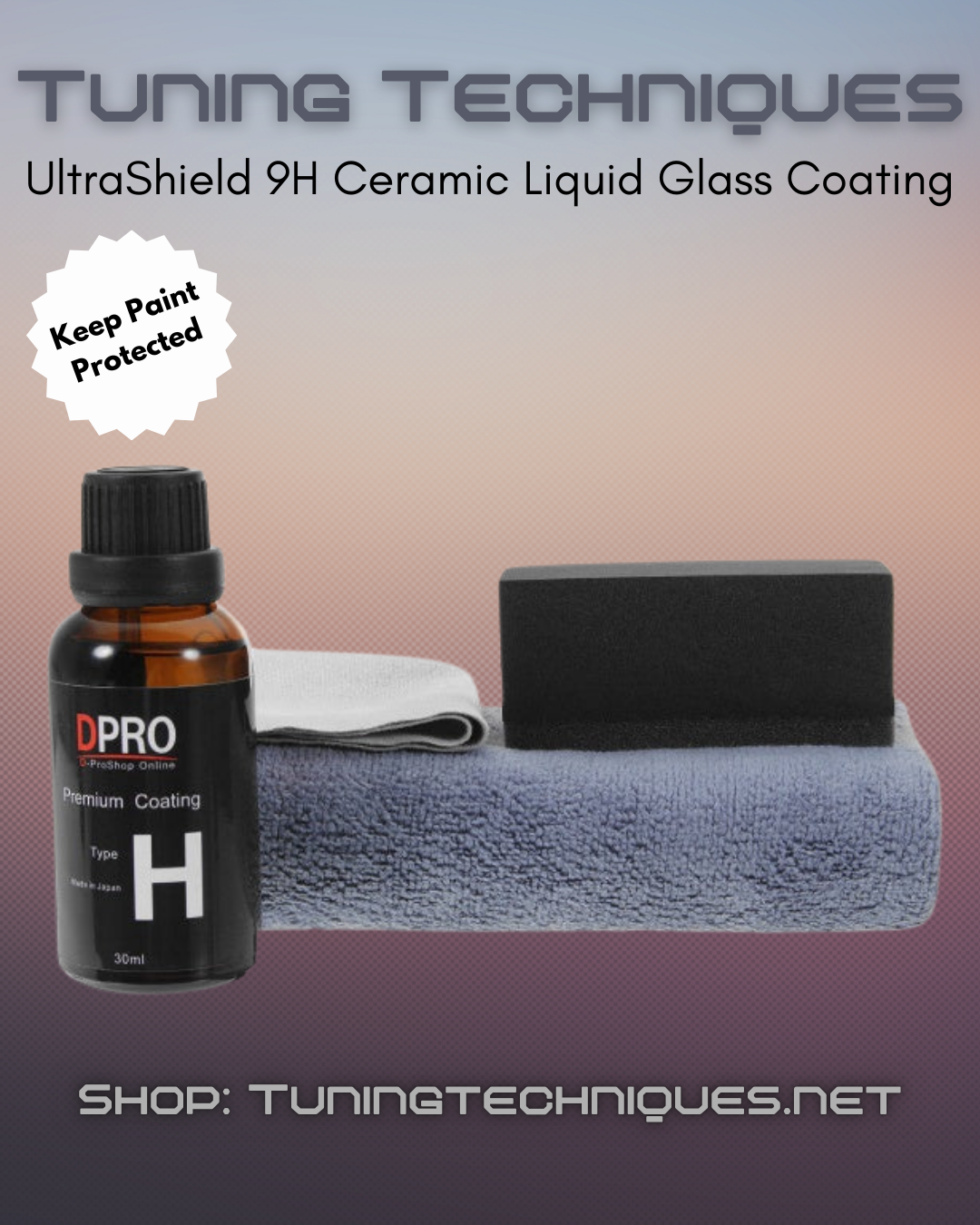 UltraShield 9H Ceramic Liquid Glass Coating