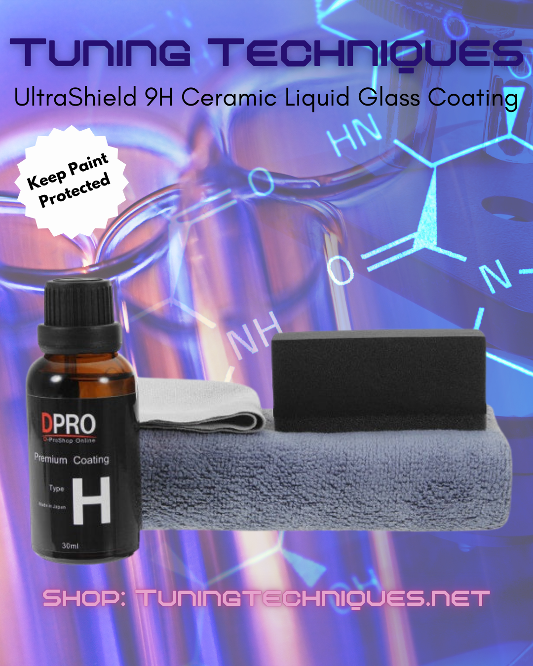 UltraShield 9H Ceramic Liquid Glass Coating