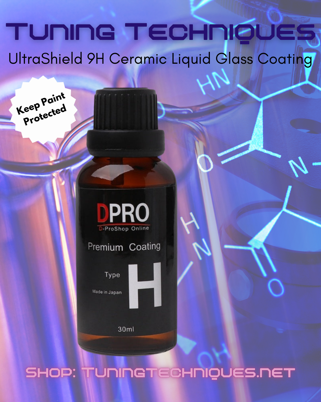 UltraShield 9H Ceramic Liquid Glass Coating