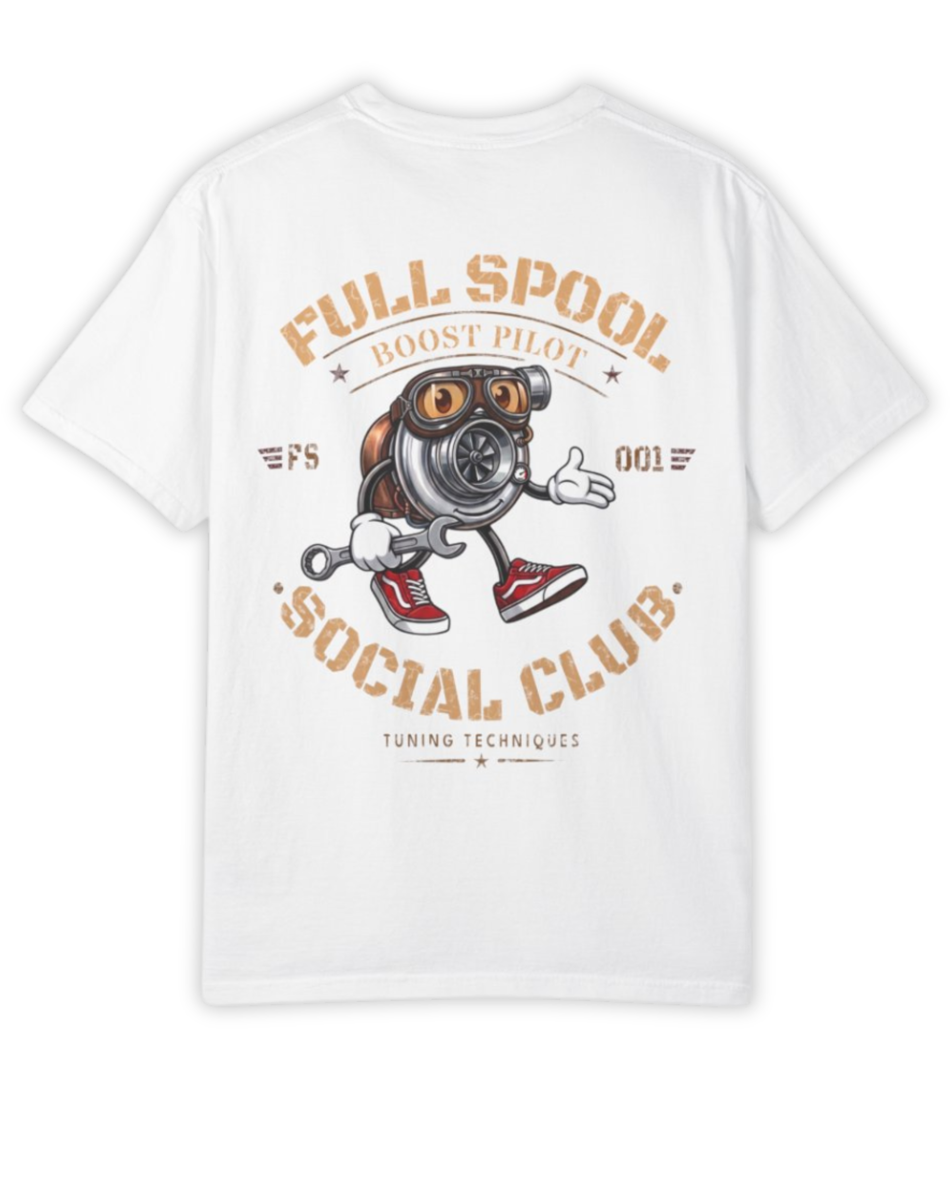 Full Spool Social Club Tee | Boost Pilot Turbo Shirt Tuning Techniques