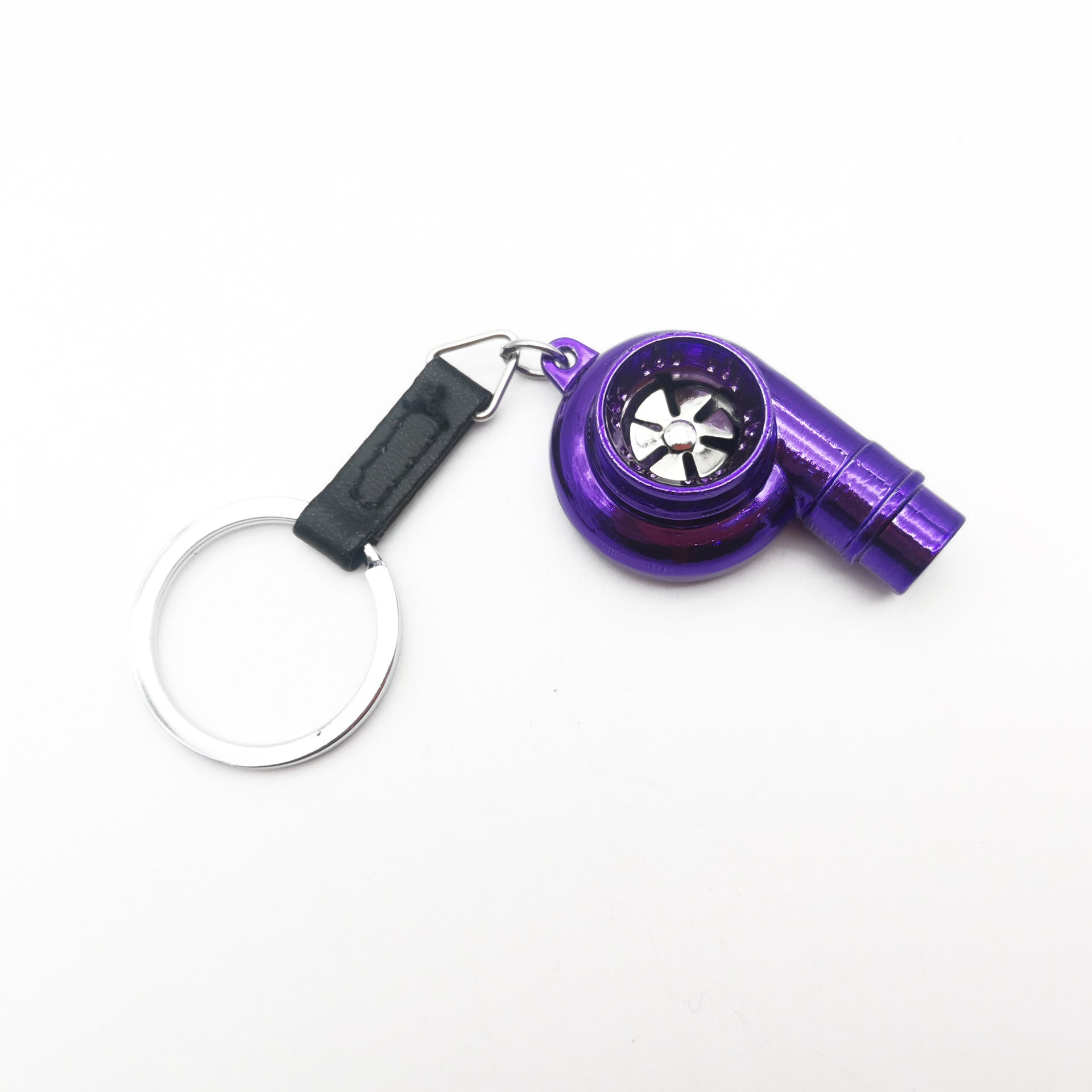 Turbo Whistle Keychain – Alloy Metal Simulation Turbo Model for Car Enthusiasts (1pc)