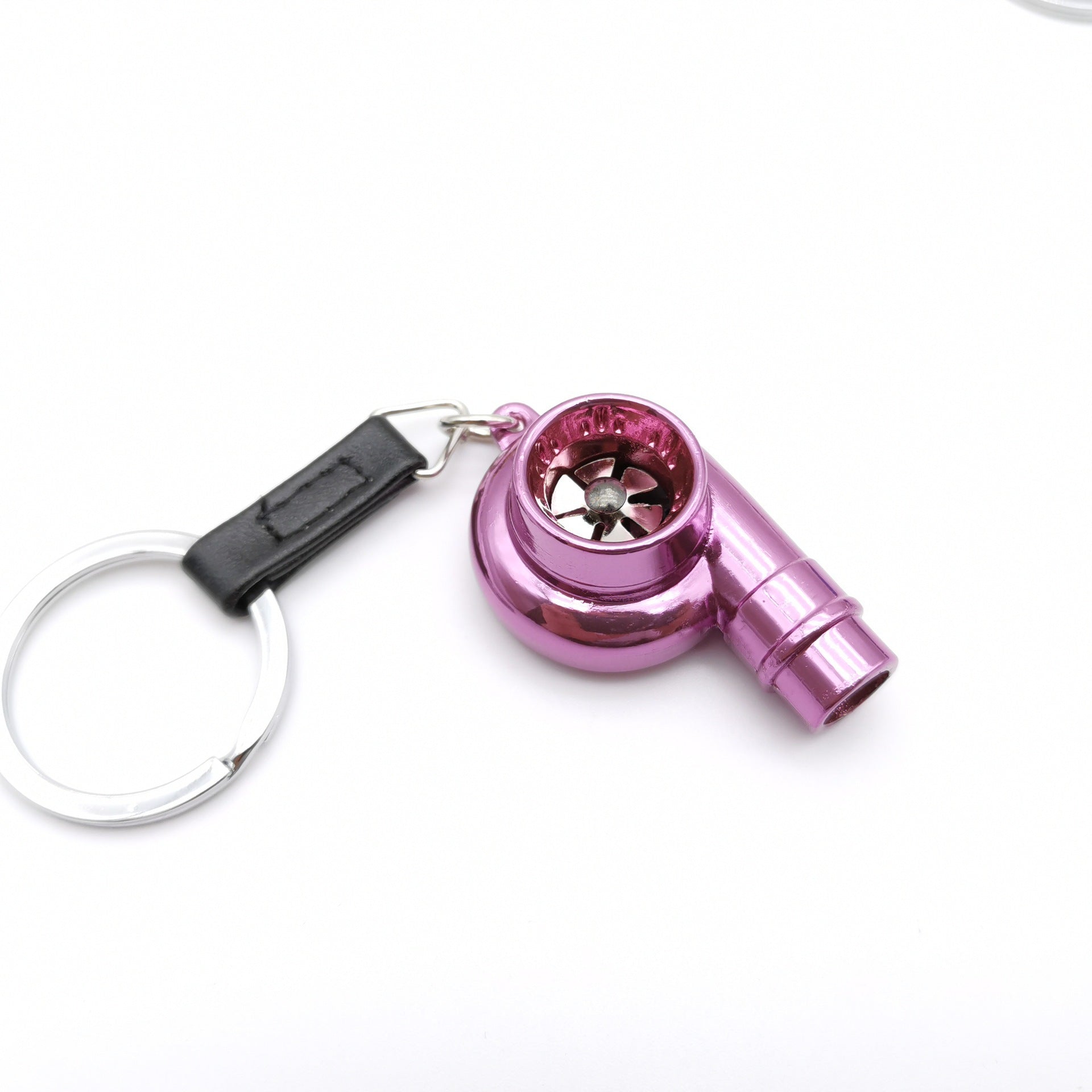 Turbo Whistle Keychain – Alloy Metal Simulation Turbo Model for Car Enthusiasts (1pc)