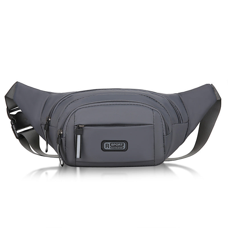 Men’s Nylon Waist Bag – Lightweight, Water-Resistant Travel Pouch