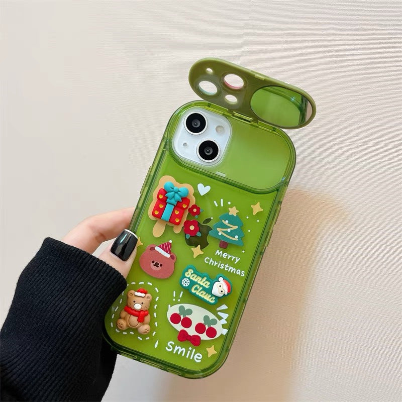 Christmas Phone Case For I Phone 15 14 13 12 11 Pro Max Pro Silicone Protection Cover