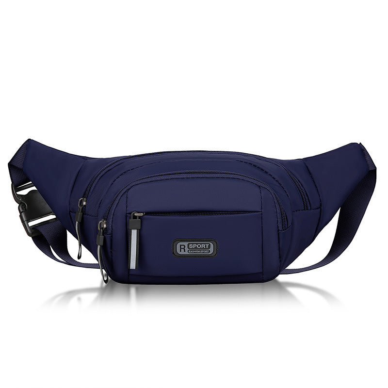 Men’s Nylon Waist Bag – Lightweight, Water-Resistant Travel Pouch