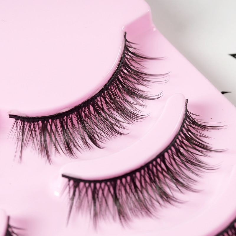 Barbie Beauty False Eyelashes – Natural Slim Length (5 Pairs)