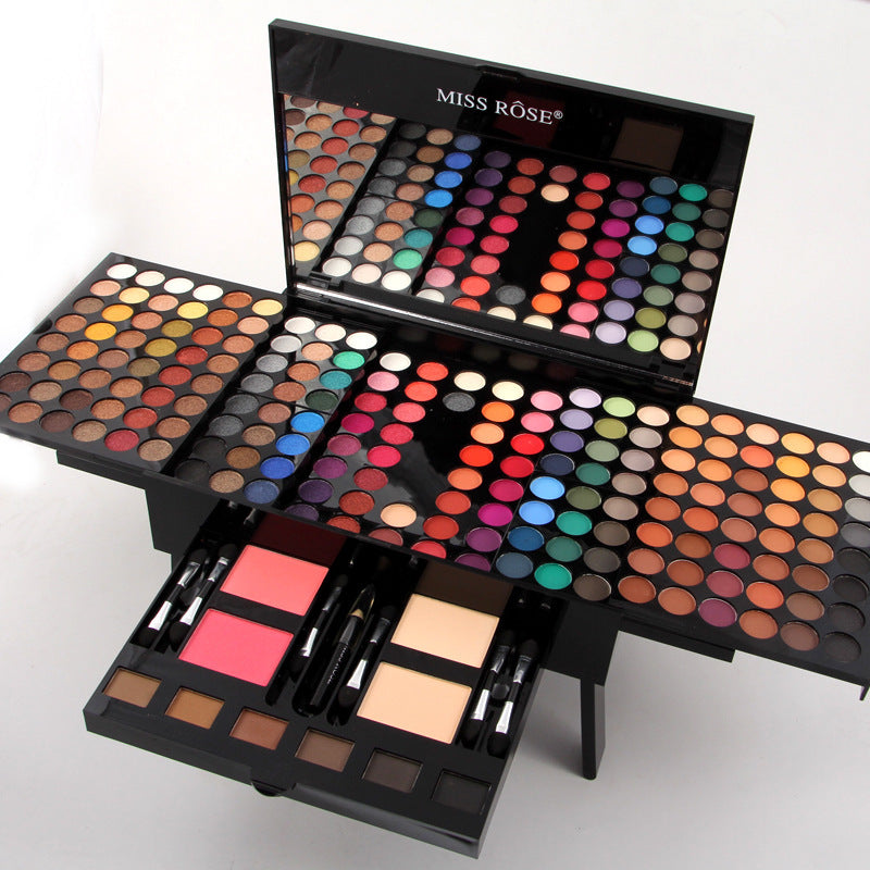 180-Color All-in-One Makeup Palette – Eyeshadow, Blush, Contour & Powder Set